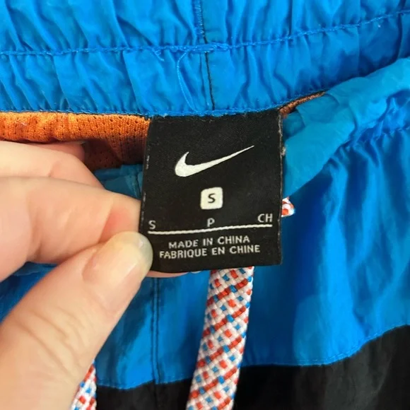 NIKE FLIGHT TRACK PANTS "BLK/ORANGE" - Picture 3 of 6